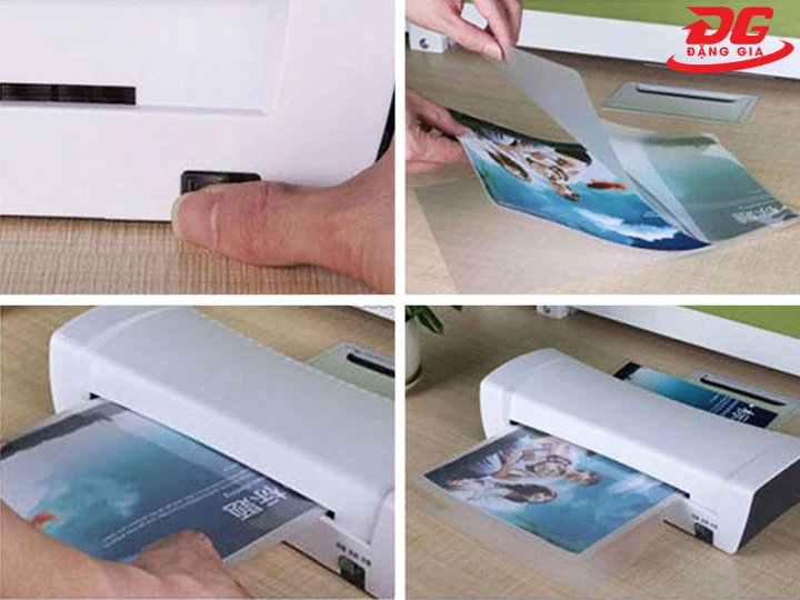 Cách dùng giấy ép plastic A4
