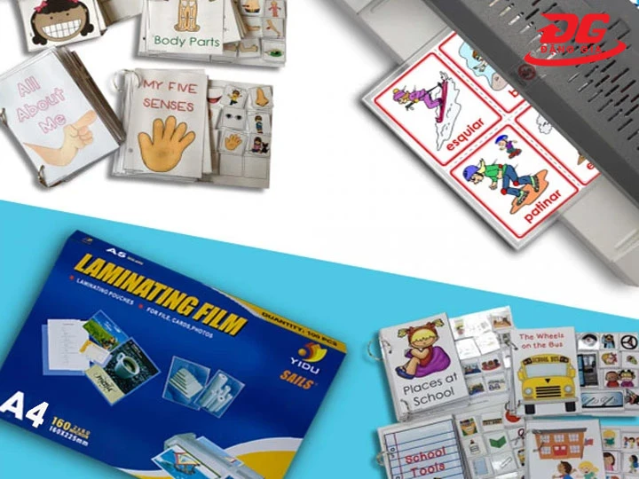 Giấy ép plastic A4 dùng trong học tập