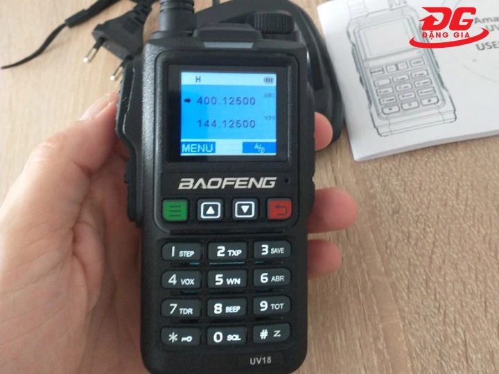 Loa máy bộ đàm Baofeng UV BF-18V rõ nét