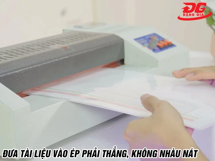 Lưu ý cách ép giấy ép plastic A4