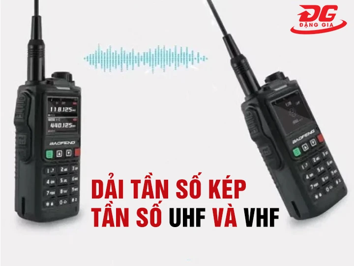 Máy bộ đàm Baofeng UV BF-18V sử dụng 2 tần số