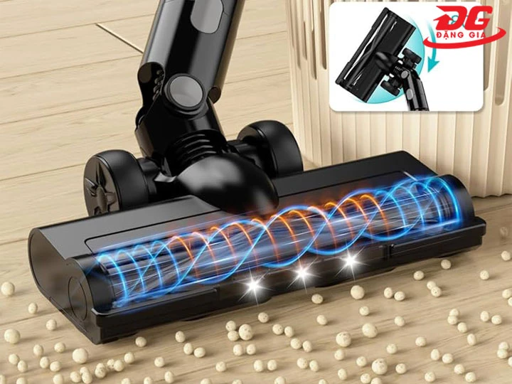 máy hút bụi Ironfist có thể lọc cả bụi mịn