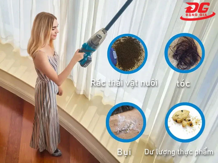 máy hút bụi Ironfist có tiếng ồn nhỏ