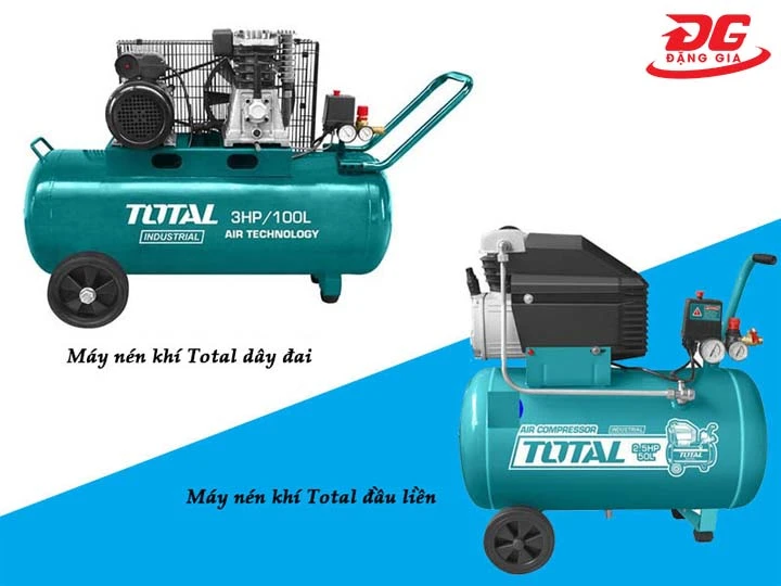 phân loại Máy nén khí Total