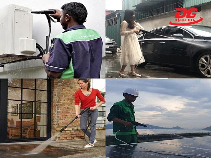 Ứng dụng của máy rửa xe Alien trong các hoạt động thường ngày