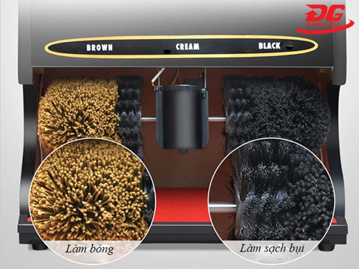 hệ thống chổi máy đánh giày văn phòng tự động Shiny SHN - XD