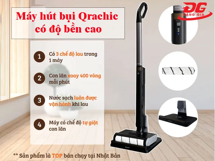 Máy hút bụi Qrachic có độ bền cao