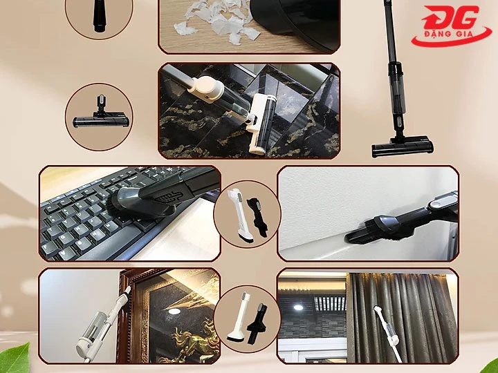 Máy hút bụi Qrachic công xuất lớn giá bao tiền