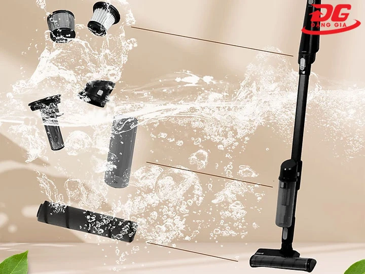 Máy hút bụi Qrachic bền bỉ - Linh kiện chất lượng, sử dụng lâu dài