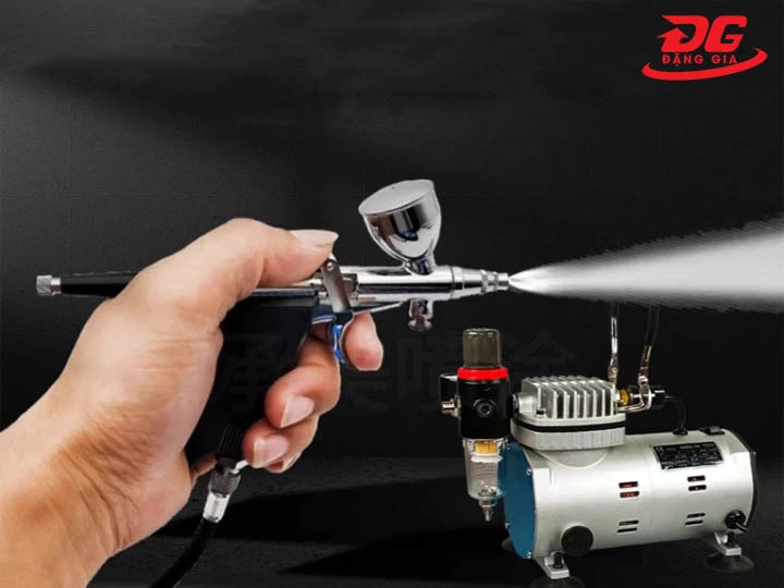 Máy nén khí Airbrush phù hợp nhiều loại súng