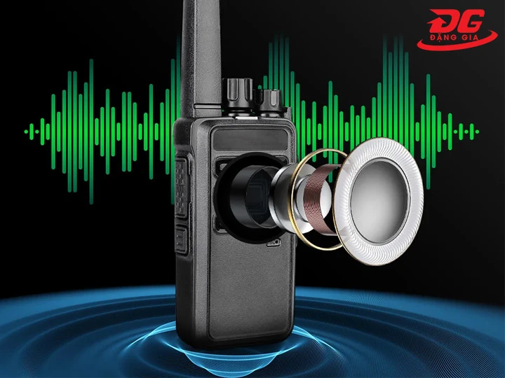 Loa bộ đàm cho âm thanh rõ nét