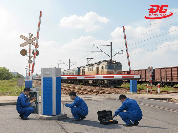bảo dưỡng Cổng Barrier Fujica FJC-D518