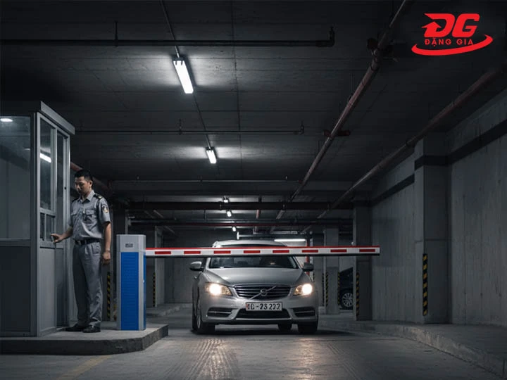 Cổng Barrier Fujica FJC-D518 dể sử dụng