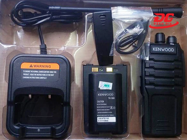 Đặng Gia - Đơn vị phân phối Bộ đàm Kenwood TK568 đáng tin cậy nhất hiện nay