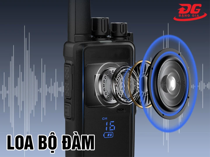 Loa bộ đàm: Khái niệm, Cấu tạo, Ưu điểm, Phân loại chi tiết