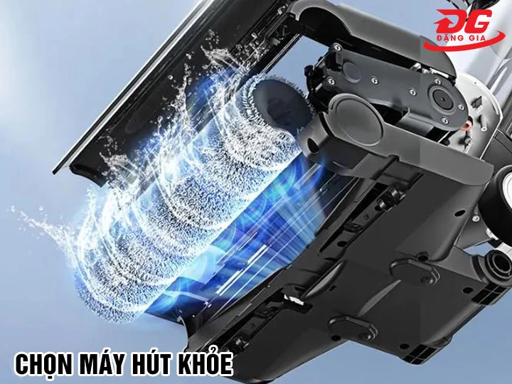 Chọn máy hút bụi lau nhà lực hút khủng