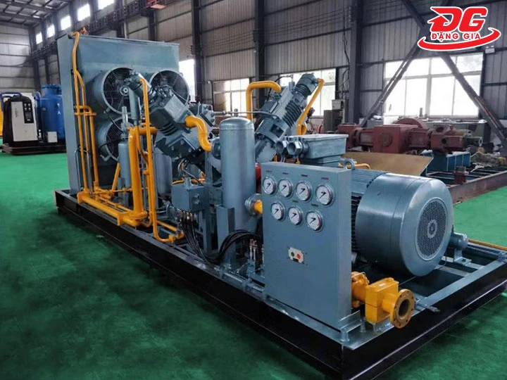 Máy nén khí Biogas: Hoạt động êm, Giảm rung giật, Nén nhanh