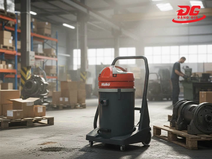 Máy hút bụi Hako dùng cho nhà xưởng