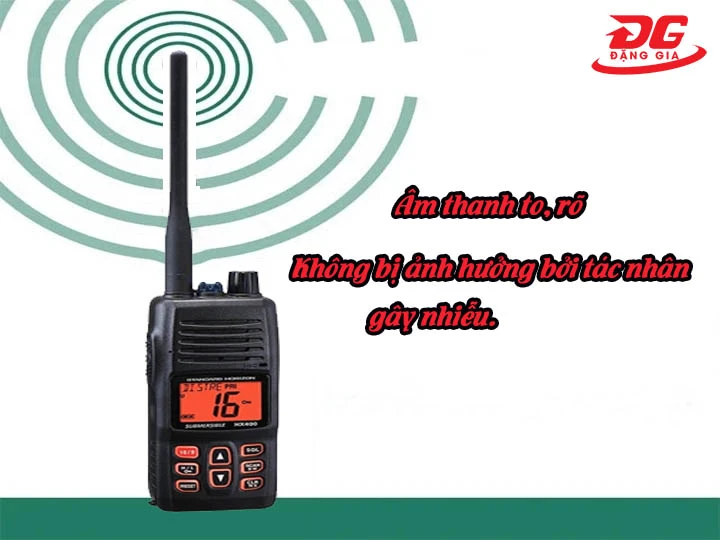 bộ đàm Yaesu âm thanh rõ