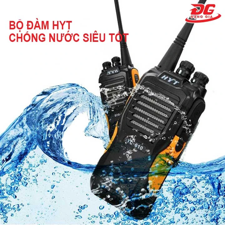 bộ đàm HYT chống nước tốt