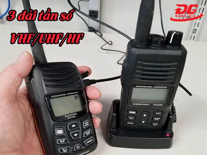 bộ đàm Yaesu 3 dải tần số
