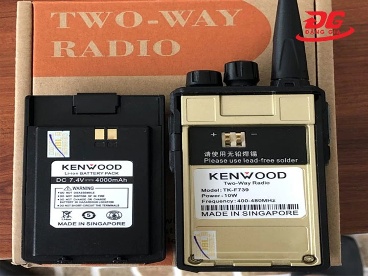 Chi tiết cách dùng, Bộ đàm Kenwood TK F739 đúng chuẩn