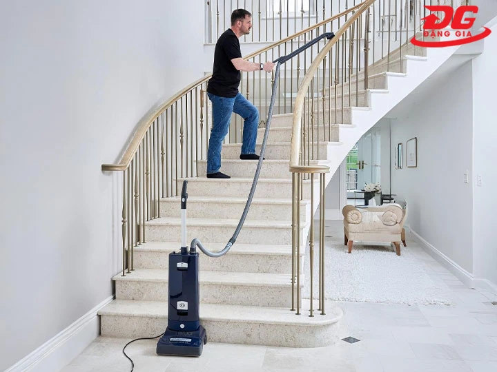 cách xử dụng Máy hút bụi Sebo