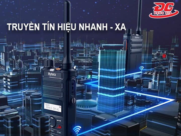 bộ đàm HYT truyền tín hiệu nhanh