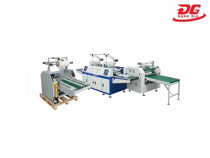 máy cán màng theo vận hành