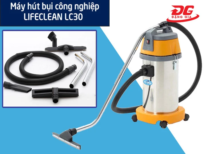 Máy hút bụi công nghiệp Lifeclean 30L LC-30