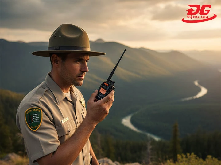 sử dụng bộ đàm Yaesu