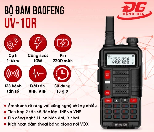 Bộ đàm Baofeng UV-10R 2