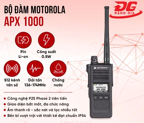 Bộ đàm Motorola APX 1000 2