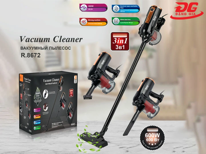 Dung tích bình chứa Máy hút bụi RAF