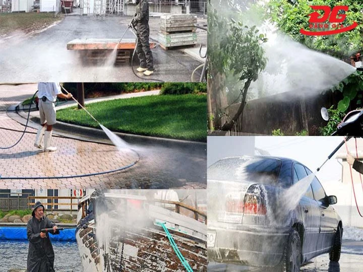 máy rửa xe Lucky áp lực nước mạnh