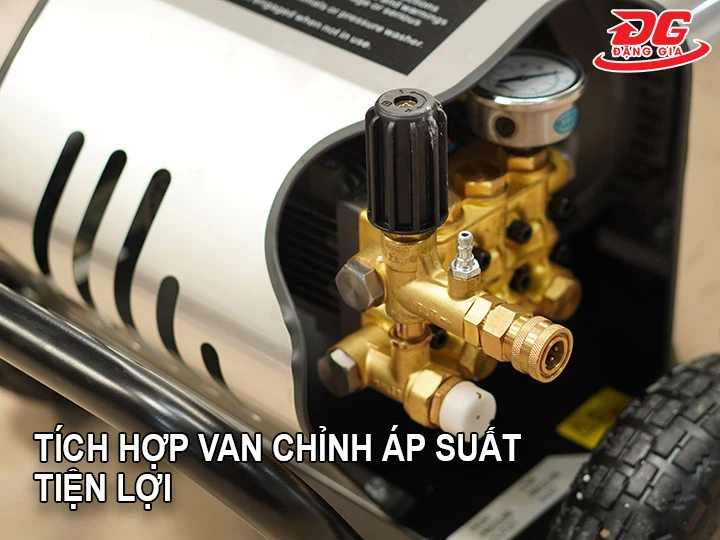 tích hợp van chỉnh áp tiện lợi