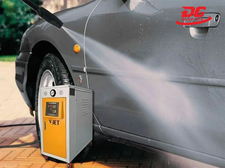 Một số hạn chế khi sử dụng Máy rửa xe nhập khẩu V-JET STEAMMER 18E