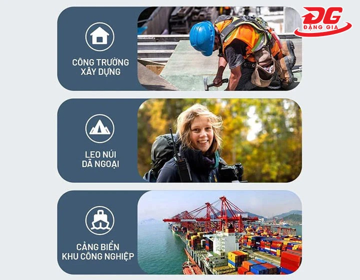 ứng dụng của bộ đàm HYT