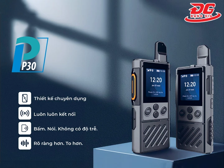 ưu điểm của Bộ đàm Hytera P30