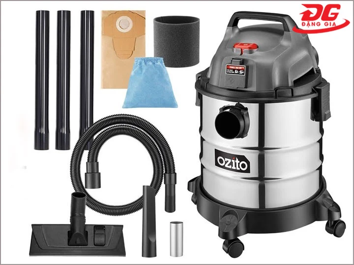 cách thay phụ kiện Máy Hút Bụi Ozito