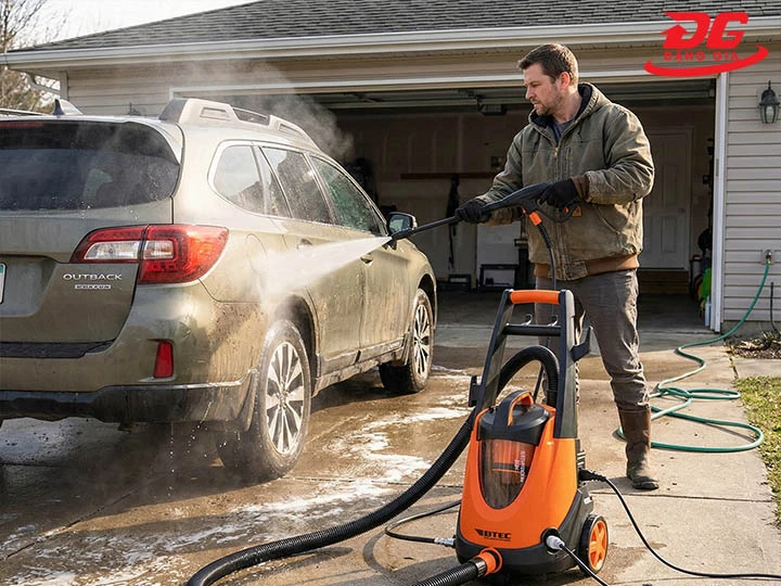 cơ chế hoạt động Máy rửa xe Btec