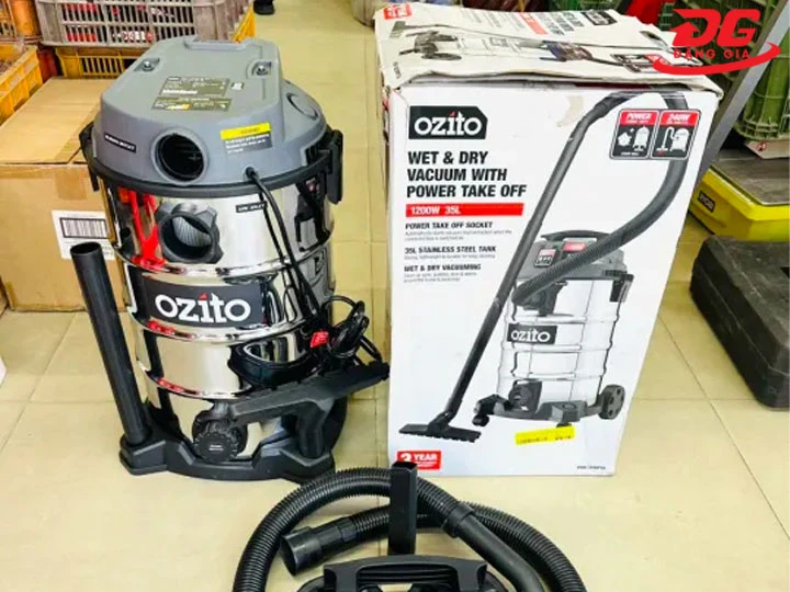Máy hút bụi Ozito có bộ lọc kín