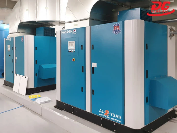 máy nén khí Hanshin trục vít