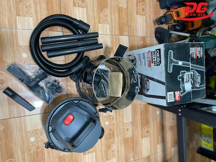 phụ kiện đi kèm Máy Hút Bụi Ozito