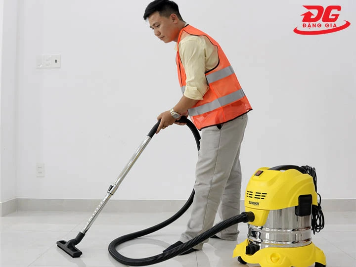 lưu ý khi dùng máy hút bụi Sumika