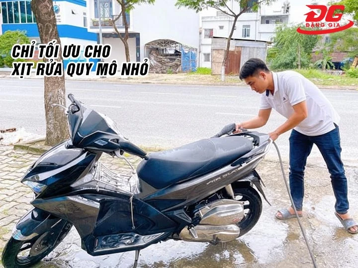 Hạn chế máy rửa xe JFH