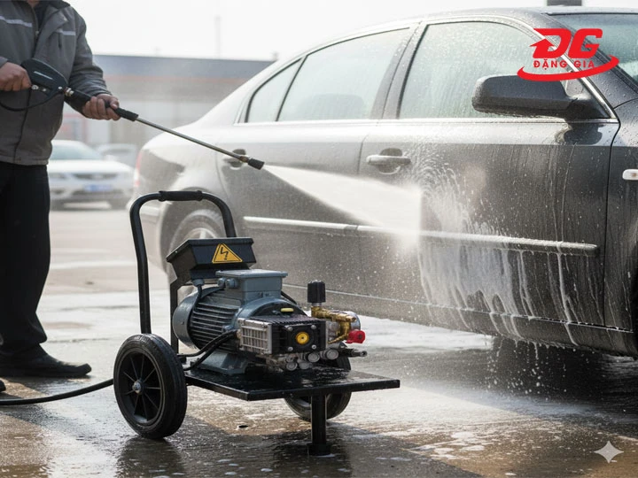 Kinh nghiệm sử dụng máy rửa xe V- Jet kéo dài tuổi thọ