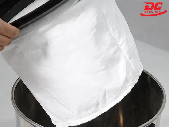 Lắp túi lọc bụi 15L-30L