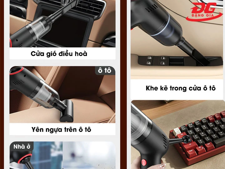 Máy hút bụi Shanen có lực hút mạnh mẽ