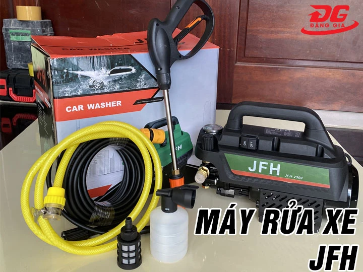 Top 5+ Máy rửa xe JFH: Gọn nhỏ, Đa năng, Xịt khỏe bất ngờ